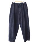 コモリ COMOLI 25SS ネイビーデニム テーパード イージー パンツ B01-03013 2 インディゴ ネイビー ブランド古着ベクトル 中古■250629
