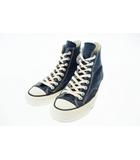 コンバース CONVERSE ADDICT CT70 Chuck Taylor Vibram アディクト チャックテイラー ビブラムソール ハイカット スニーカー 27 ネイビー ブランド古着ベクトル 中古●▲250630