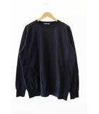 SUPER HIGH GAUGE SWEAT P/O ハイゲージ スウェット トレーナー A6AP025U 5 黒 ブラック ブランド古着ベクトル 中古 250630