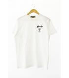 ゴローズ goro's Logo Print T-Shirt ロゴ プリント 半袖Tシャツ S 白 ホワイト ブランド古着ベクトル 中古 250717