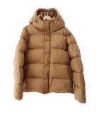バーバリー BURBERRY Halsby ノバチェック フード ダウン ジャケット XL ベージュ ブランド古着ベクトル 中古☆AA★250908