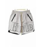 RHUDE ルード Appearance Reflective Shorts アピアランス リフレクティブ ショーツ ハーフパンツ XL 灰 グレー ブランド古着ベクトル 中古250801