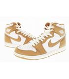 ナイキ NIKE WMNS AIR JORDAN 1 RETRO HIGH OG Praline ウィメンズ エアジョーダン1 ハイ FN6622-201 27 ベージュ ブランド古着ベクトル 中古▲■250807