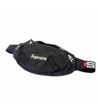 シュプリーム SUPREME 18SS Waist Bag ボックス ロゴ ウエスト バッグ 黒 ブラック ブランド古着ベクトル 中古☆AA★▲260306
