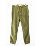 ノンネイティブ nonnative DWELLER EASY RIB PANTS - C/R KATSURAGI STRETCH OVERDYED. ストレッチ イージー リブ パンツ NN-P2517 3 カーキ ブランド古着ベクトル 中古 ● 250828