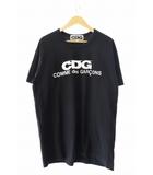 コムデギャルソン COMME des GARCONS CDG シーディージー ロゴ プリント 半袖Tシャツ SZ-T005 XL 黒 ブラック ブランド古着ベクトル 中古 ☆AA★ 250917