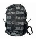 シュプリーム SUPREME 21AW BackPack ボックス ロゴ 総柄 バックパック リュック 黒 ブラック ブランド古着ベクトル 中古☆AA★▲260310