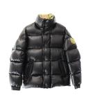 モンクレール MONCLER GENIUS ジーニアス 21AW DERVO GIUBBOTTO デルヴォ アイコン ロゴ ワッペン刺繍 ダウン ジャケット G20921A00033 0 黒ブラック ブランド古着ベクトル 中古251028
