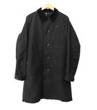 コムデギャルソン COMME des GARCONS JUNYA WATANABE MAN ジュンヤワタナベマン ×HERVIER PRODUCTIONS エルヴィエ プロダクションズ コットン ダック ロング ジャケット AD2014 WN-C403 XS 黒ブラック ブランド古着ベクトル 中古251102