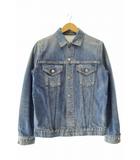 マッキントッシュ MACKINTOSH ダメージ加工 デニム ジャケット Gジャン D-MJ001 size36 インディゴ ブルー ブランド古着ベクトル 中古●251116