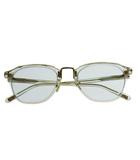 トムフォード TOM FORD 日本限定 ウェリントン コンビネーション フレーム 度入り 眼鏡 メガネ めがね TF5727-D-B 53□21-145 クリア ゴールド ブランド古着ベクトル 中古▲■251028