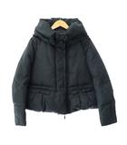 モンクレール MONCLER ORNE GIUBBOTTO ボリュームカラー ショート丈 フリル ダウン ジャケット 020934534600 53082 1 紺ネイビー ブランド古着ベクトル 中古251029