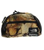 シュプリーム SUPREME ×The North Face ノースフェース 16AW Roo II Lumbar Pack Leaves ルゥー2 ランバー パック リーブス 枯れ葉 ウエスト ボディ バッグ 茶 黒 ブラウン ブラック ブランド古着ベクトル 中古☆AA★▲251218