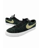 SB × STUSSY ステューシー BLAZER LOW Black/Palm Green ブレーザー ロー BQ6449-001 27 黒 緑 ブラック パームグリーン ブランド古着ベクトル▲■260802
