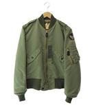 バズリクソンズ BUZZ RICKSON’S L-2B TOPS APPAREL MFG. CO. INC. 実名復刻 ナイロン フライト ジャケット ブルゾン BR11132 S SAGE GREEN グリーン ブランド古着ベクトル 中古●■260104