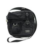 コムデギャルソン COMME des GARCONS HOMME オム ×PORTER ポーター コラボ 25SS NYLON TWILL SHOULDER BAG ナイロン ツイル ショルダー バッグ HO-K202-051 黒ブラック ブランド古着ベクトル 中古▲260117