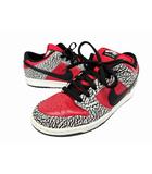シュプリーム SUPREME 2012 NIKE DUNK LOW PREMIUM SB SUPREME ダンク ロー レッド セメント 27.5 マルチカラー ブランド古着ベクトル 中古☆AA★▲■260617