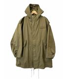 22AW ロゴ パッチ ボア ライナー付き モッズ コート 2W22D550Z 48 カーキ ブランド古着ベクトル 中古■260202