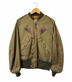 バズリクソンズ BUZZ RICKSON’S L-2 TEST SAMPLE PERSONAL EQUIPMENT LABORATORY テスト サンプル パーソナル イクイップメント ラボラトリー フライト ジャケット BR14340 36 カーキ ブランド古着ベクトル 中古●■260204