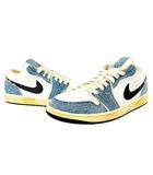 ナイキ NIKE AIR JORDAN 1 LOW SE World Make Japan エア ジョーダン 1 ロー ワールド メイク ジャパン FN7670-493 27 青 白 ブルー ホワイト ブランド古着ベクトル 中古▲■260210