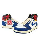 ナイキ NIKE ×UNION ユニオン AIR JORDAN 1 RETRO HI NRG UN Storm Blue Varsity Red エア ジョーダン 1 レトロ ハイ ストーム ブルー バーシティ レッド BV1300-146 27.5 青 赤 ブランド古着ベクトル 中古▲■260210