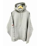 シュプリーム SUPREME × NIKE ナイキ 24SS Hooded Sweatshirt ロゴ スウェット パーカー FQ0759-063 L グレー ブランド古着ベクトル 中古☆AA★260225