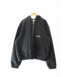 ステューシー STUSSY 23AW INSULATED WORK JACKET CANVAS インシュレイティッド ワーク 中綿 ジャケット 115716 XL 黒 ブラック ブランド古着ベクトル 中古 260222