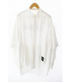 ユリウス JULIUS 23SS Sleeve Layered Shirt スリーブ レイヤード レーヨン 長袖シャツ 807SHM2 1 白 ホワイト ブランド古着ベクトル 中古260323