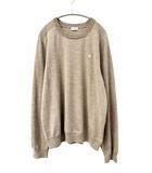 セリーヌ CELINE トリオンフ ロゴ刺繍 クルーネック ウール ニット セーター 2AH80322U.18LT XXL ベージュ ライトトープ ブランド古着ベクトル 中古260303