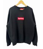 22AW Box Logo Crewneck ボックス ロゴ クルーネック スウェット トレーナー L 黒 ブラック ブランド古着ベクトル 中古☆AA★260327