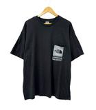 シュプリーム SUPREME ×THE NORCE FACE ノースフェイス 23SS Printed Pocket Tee ロゴ プリンテッド ポケット 半袖 Tシャツ L 黒ブラック ブランド古着ベクトル 中古☆AA★260401