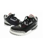AIR JORDAN 3 RETRO OG Black Cement エア ジョーダン 3 レトロ ブラック セメント 854262-001 27.5 黒 ブラック ブランド古着ベクトル 中古▲■260311