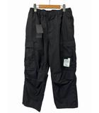 ネイバーフッド NEIGHBORHOOD 26SS WIDE CARGO PANTS ワイド カーゴ パンツ 261SPNH-PTM03 L 黒 ブラック ブランド古着ベクトル 中古260312