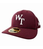 ダブルタップス WTAPS × NEW ERA ニューエラ 24AW 59FIFTY LOW PROFILE/CAP/POLY.TWILL MAROON ロゴ刺繍 59フィフティ ロープロファイル キャップ 帽子 242NENED-HT02 7 3/8 マルーン ブランド古着ベクトル 中古▲■260313