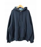 25AW Reversible Work Zip Up Hooded Sweatshirt リバーシブル ワーク ジップ アップ フーデッド スウェット シャツ パーカー XXL 紺 ネイビー ブランド古着ベクトル 中古 ☆AA★ 260430