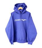 24SS Futura Hooded Sweatshirt フューチュラ ロゴ 刺繍 スウェット シャツ プルオーバー パーカー L 紫パープル ブランド古着ベクトル 中古☆AA★260413