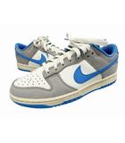 ナイキ NIKE DUNK LOW RETRO Athletic Department University Blue ダンク ロー アスレチック デパートメント ユニバーシティブルー FN7488-133 27 ブルー ホワイト ブランド古着ベクトル 中古▲■260401