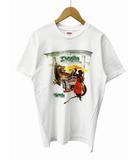 シュプリーム SUPREME 16SS × Barrington Levy バリントン レヴィ Shaolin Temple Tee ショウリンジ テンプル プリント 半袖Tシャツ M 白 ホワイト ブランド古着ベクトル 中古☆AA★■260525