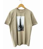シュプリーム SUPREME 18AW Mike Kelley Empire State Building Tee マイク ケリー エンパイア ステート ビルディング プリント 半袖Tシャツ M ベージュ ブランド古着ベクトル 中古☆AA★■260525