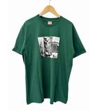 シュプリーム SUPREME 18AW Mike Kelley Hiding From Indians Tee ハイディング フロム インディアンズ プリント 半袖Tシャツ M 緑 グリーン ブランド古着ベクトル 中古☆AA★260525