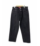 26SS Baggy Jean バギー デニム パンツ ジーンズ 32 黒 ブラック ブランド古着ベクトル 中古☆AA★260527