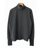 プラダ PRADA SPORTS フリース ハイネック 長袖 Tシャツ M 黒 ブラック ブランド古着ベクトル 中古 260712