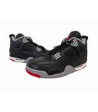 ナイキ NIKE AIR JORDAN 4 RETRO Bred Reimagined エア ジョーダン4 レトロ ブレッド リイマジンドFV5029-006 27 黒 ブラック ブランド古着ベクトル 中古▲■260411