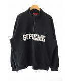 26SS Shop Flag Half Zip Pullover ショップ フラッグ ハーフ ジップ スウェット プルオーバー XL 黒 ブラック ブランド古着ベクトル 中古☆AA★260515