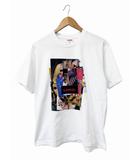 21AW Stack Tee プリント 半袖 Tシャツ M 白 ホワイト ブランド古着ベクトル 中古☆AA★260518