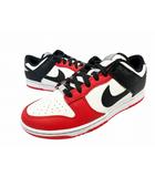 ナイキ NIKE DUNK LOW RETRO EMB 75th Anniversary Chicago Bulls ダンク ロー アニバーサリー シカゴ ブルズ DD3363-100 27 マルチカラー ブランド古着ベクトル 中古▲■260412