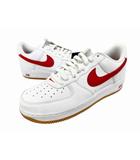 ナイキ NIKE AIR FORCE 1 LOW RETRO Color of the Month University Red エアフォース1 ロー カラー オブ ザ マンス ユニバーシティ レッド DJ3911-102 26.5 レッド ホワイト ブランド古着ベクトル 中古▲■260414