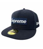 ×NEW ERA ニューエラ 24SS MLB Teams Box Logo New Era York Yankees ボックス ロゴ刺繍 ニューヨーク ヤンキース ベースボール キャップ 帽子 7 3/4 紺ネイビー ブランド古着ベクトル 中古☆AA★▲260522