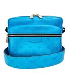 ルイヴィトン LOUIS VUITTON タイガラマ アウトドア メッセンジャー PM ショルダー バッグ M30429 青ブルー ブランド古着ベクトル 中古▲■260428