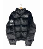 シュプリーム SUPREME ×The North Face ザ ノースフェイス 20AW Faux Fur Nuptse Jacket フォックス フェイク ファー ヌプシ ダウン ジャケット ND92001I M 黒 ブラック ブランド古着ベクトル中古☆AA★260718